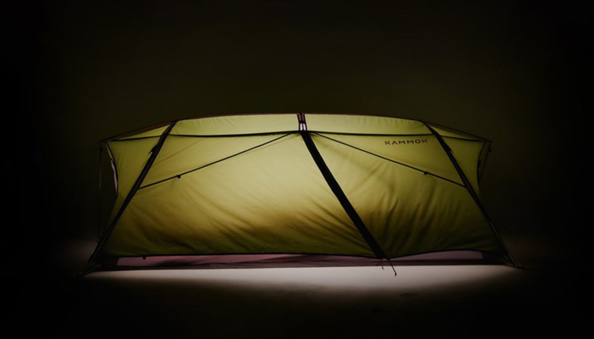 Sunda tent and sundae at night