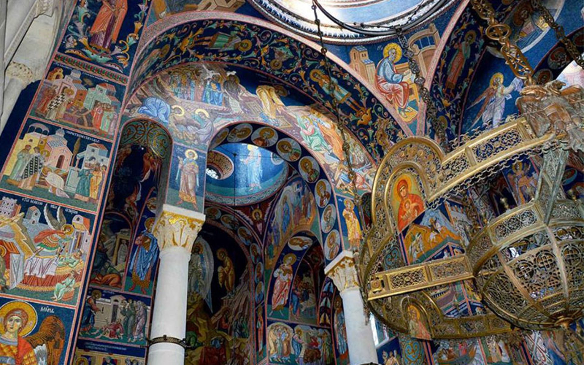 St. George's Church tiling