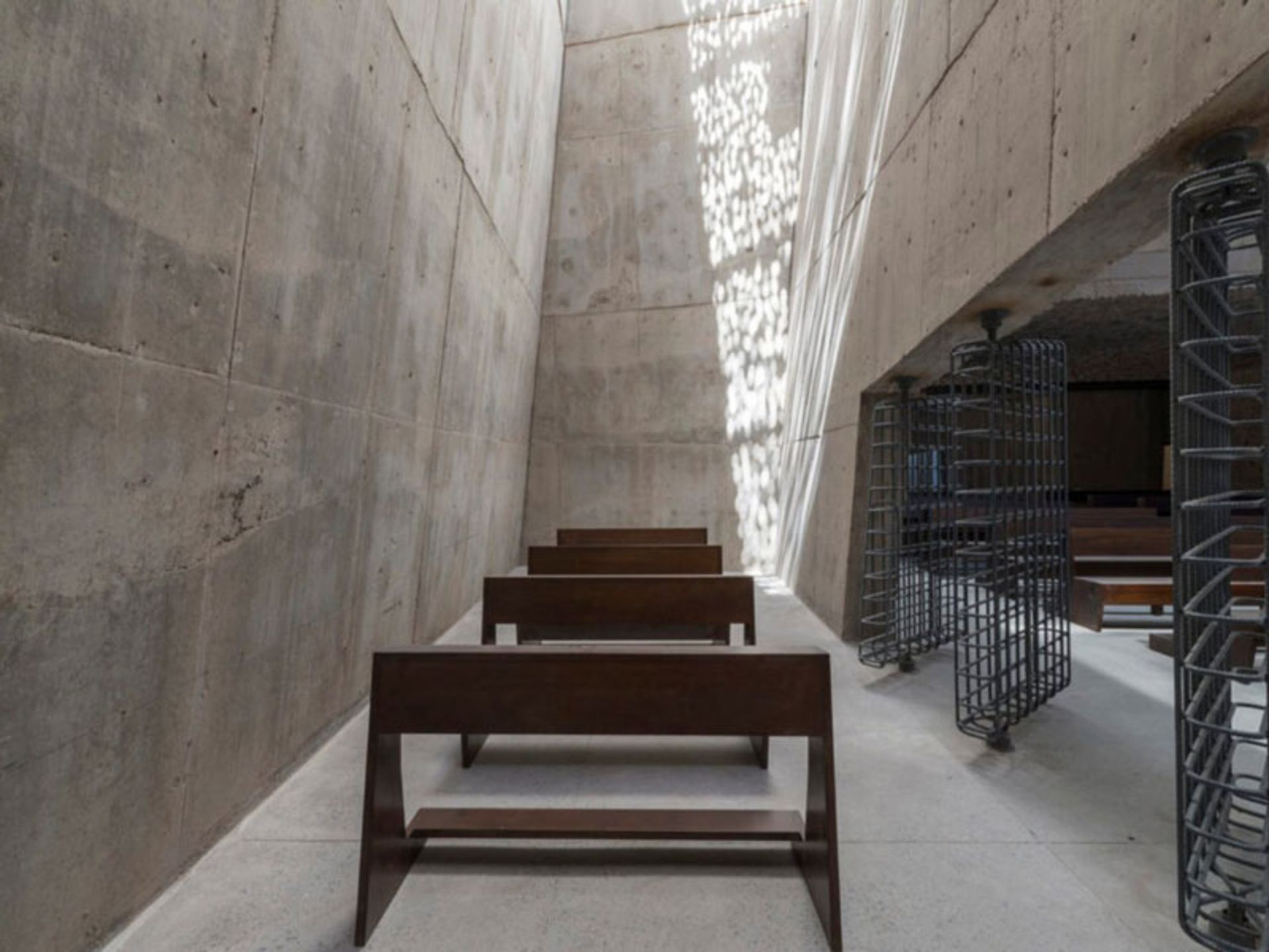 Interior of the Church of the Holy Savior in Spain