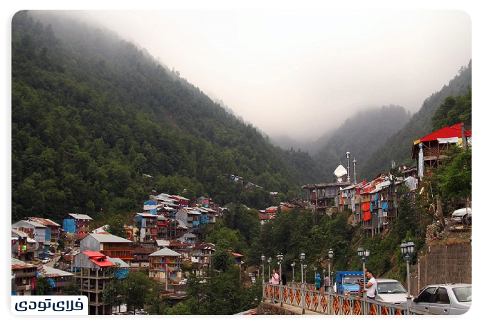 The village of Siah Mazgi Chobar