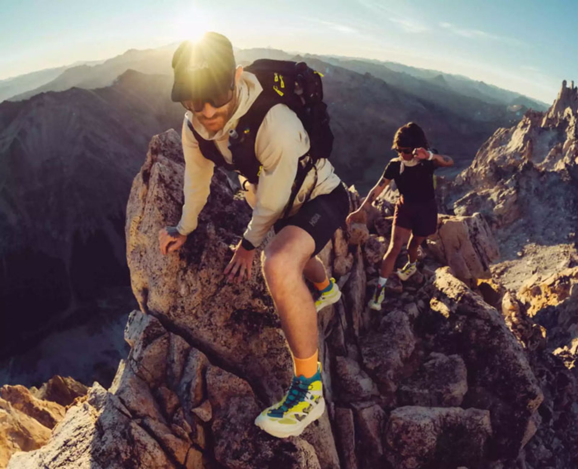 Climbing with Huka Maffat X Hike shoes