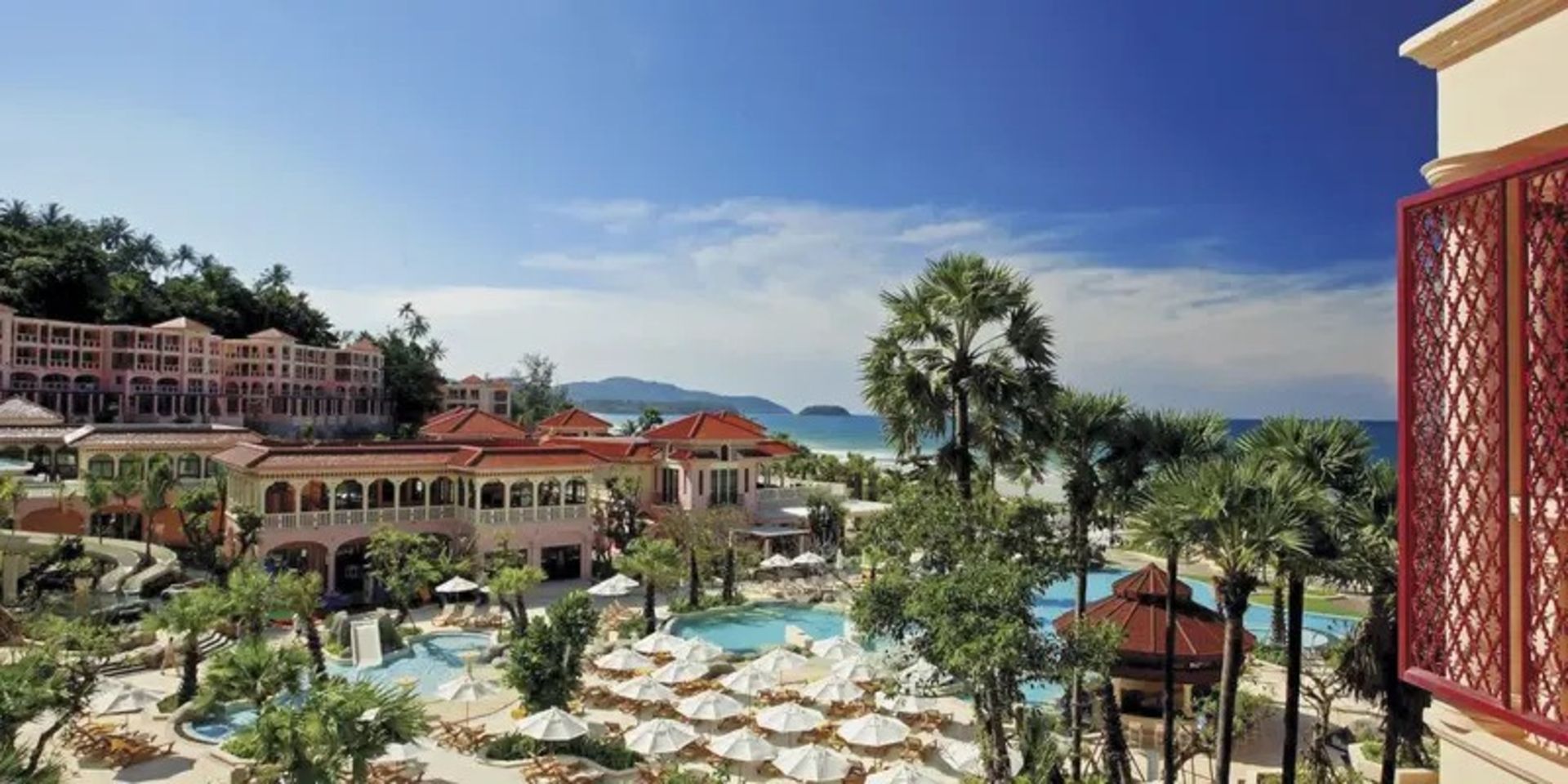 Overview of Centara Grand Beach Resort Phuket Hotel