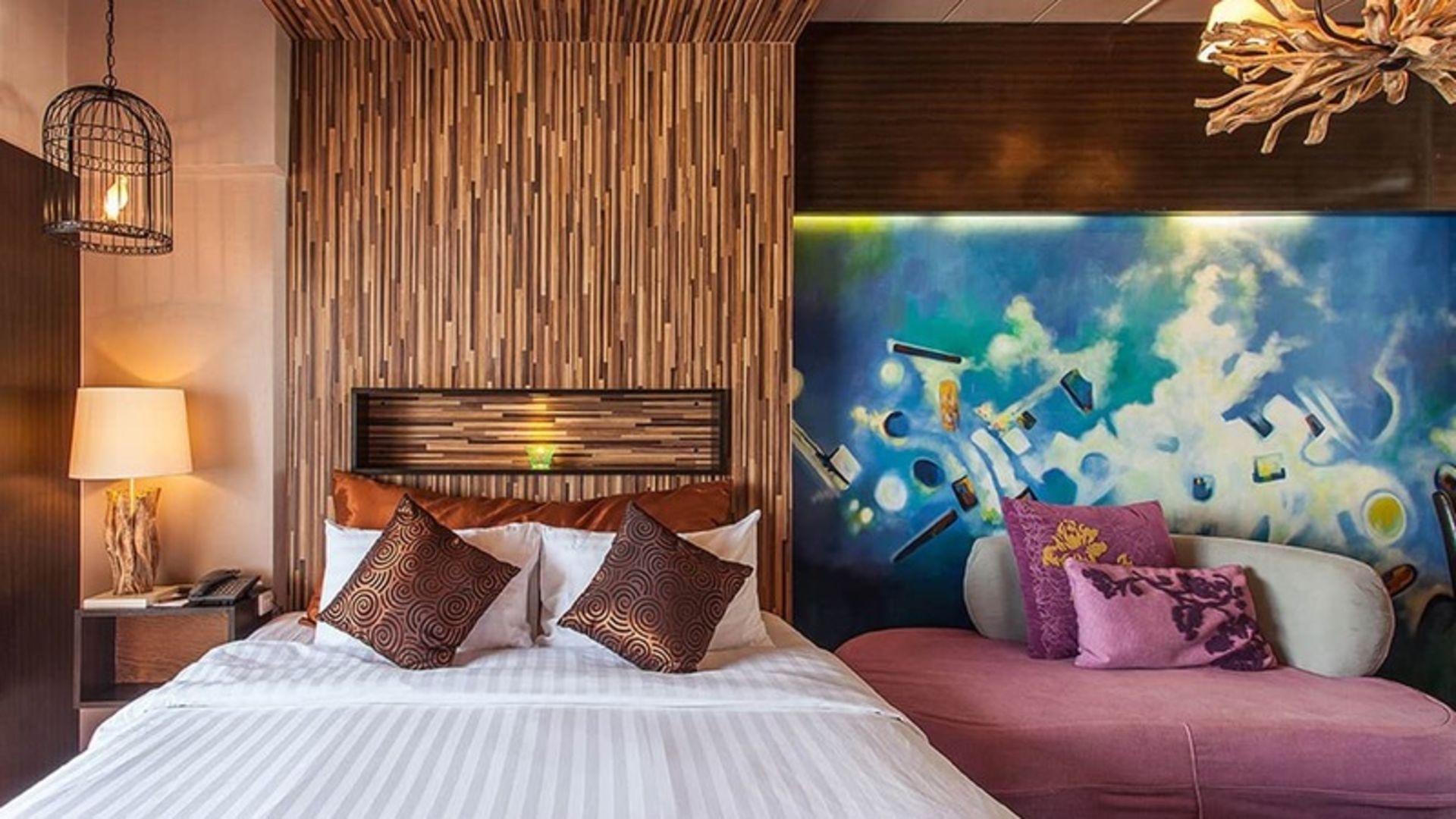 Modern decoration of Patong Heritage Hotel