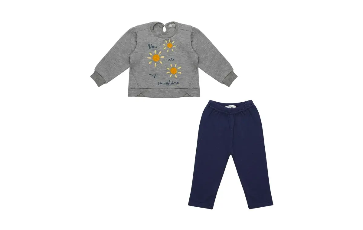 Fiorella girl's sweater and pants set, Khurshid model