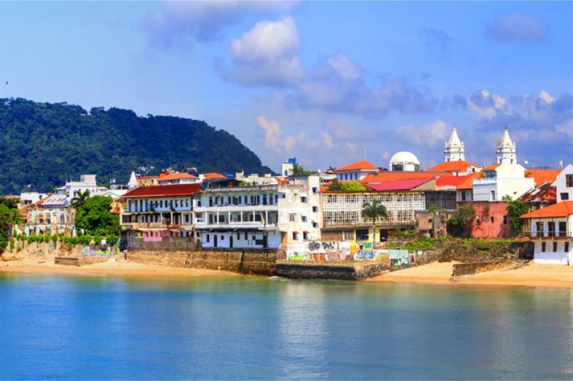 Panama City Beach and surrounding buildings