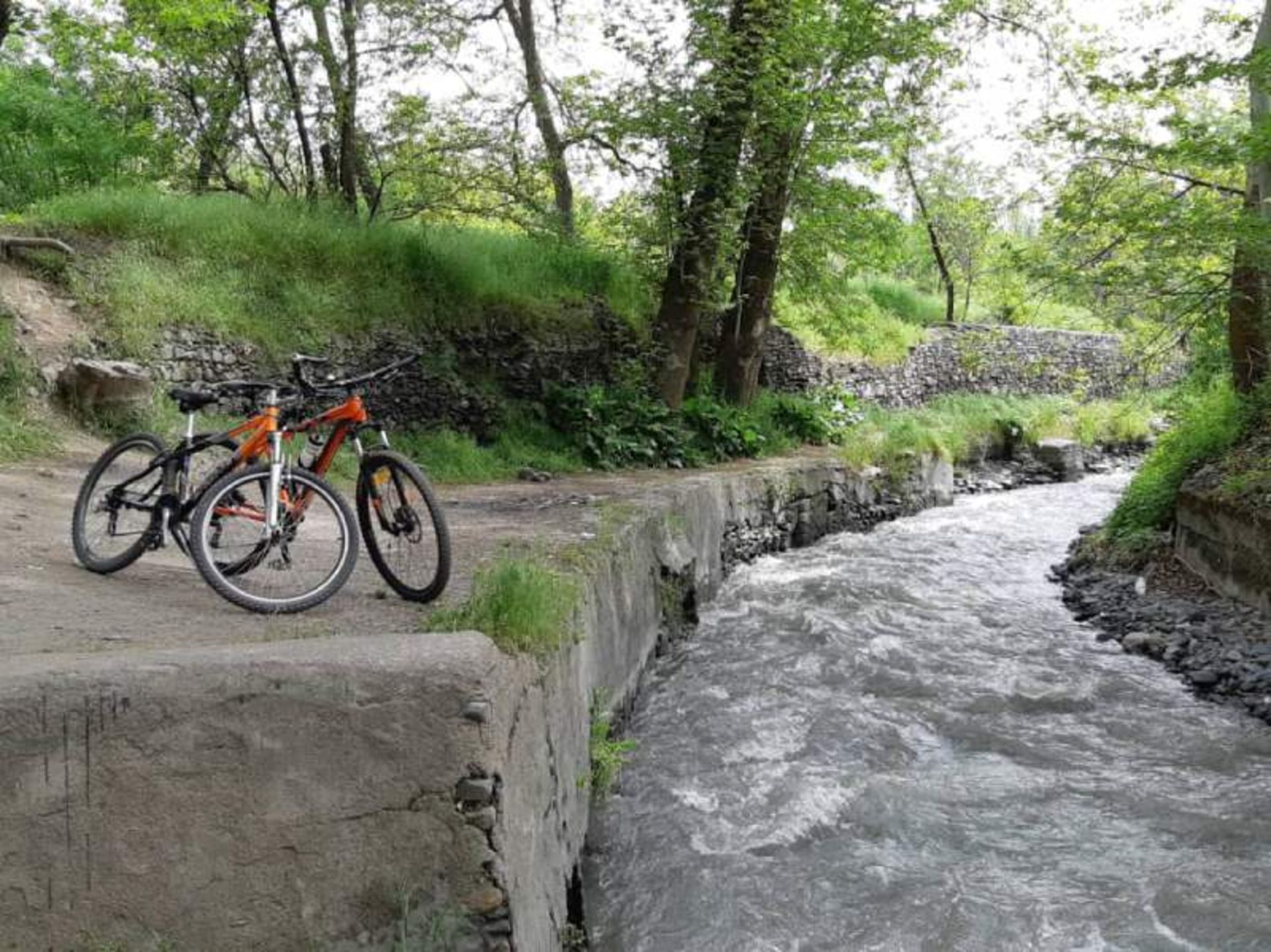 Abundant river in Anbaran village