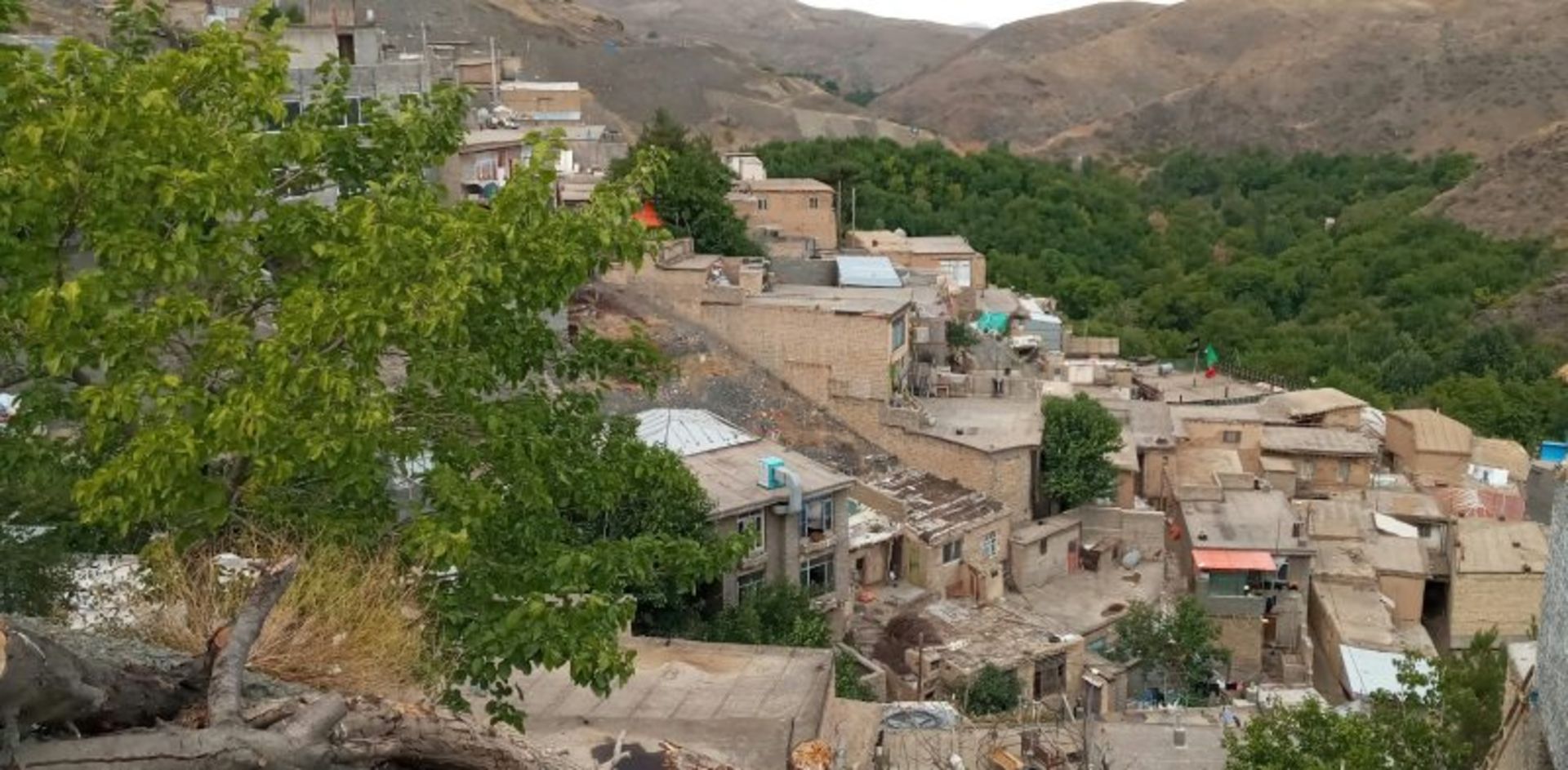 Staircase architecture of the houses of Kalate Ahan village