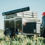 Genimax trailer installed on a sedan car