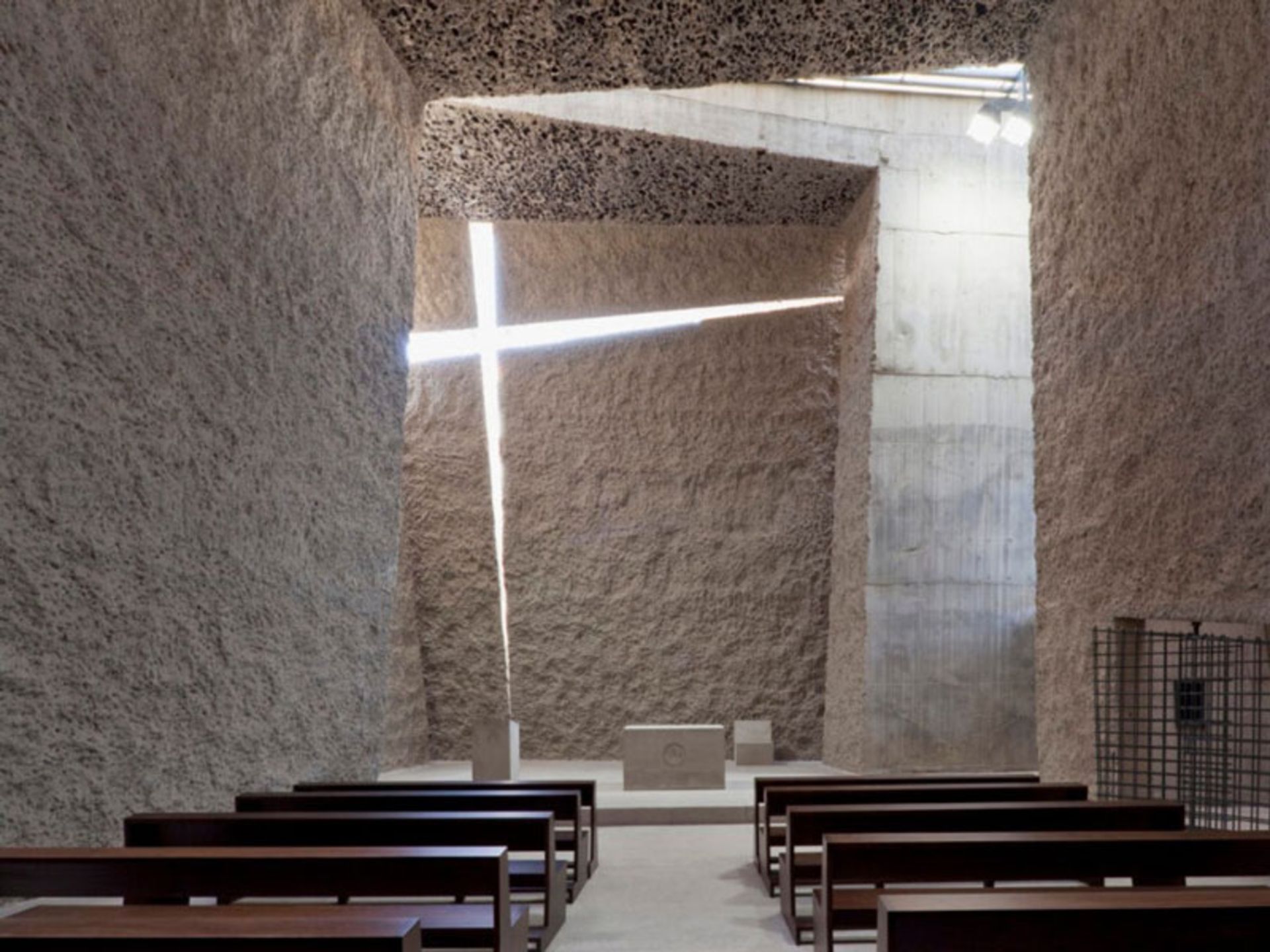 Interior view of the Church of the Holy Redeemer in Spain