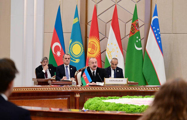 Aliyev: The Azerbaijani part of the Zangzor Corridor is being completed