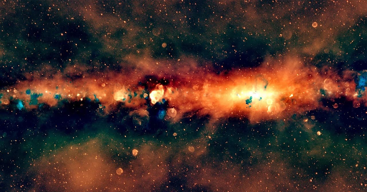Astronomers Release Amazing Radio Image of Milky Way Galaxy - Diginoy