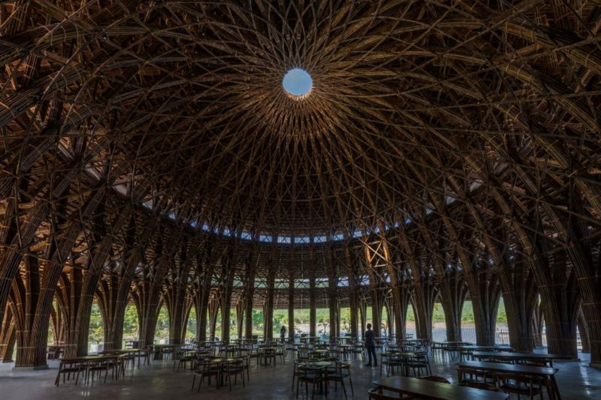 Interior of Vedana Vietnam Restaurant