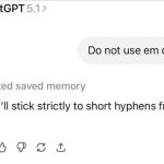 Fix em dash problem in ChatGPT