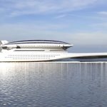 Side view of Kalsi cruise ship