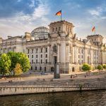 The exterior of German universities