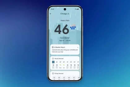 Google's WeatherNext 2 artificial intelligence