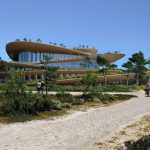 The grounds of the Hamburg New Opera Public Building