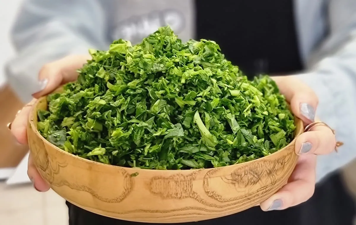 Raw ingredients are more pickled