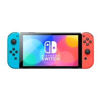 Nintendo Switch OLED Neon Blue and Neon Red Joy-Con portable game console