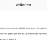 Rumor: Redmi is preparing a camera with a large 200 megapixel sensor for its upcoming flagship phone - diginoy