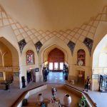 The interior of Bagh Delgosha mansion, Shiraz