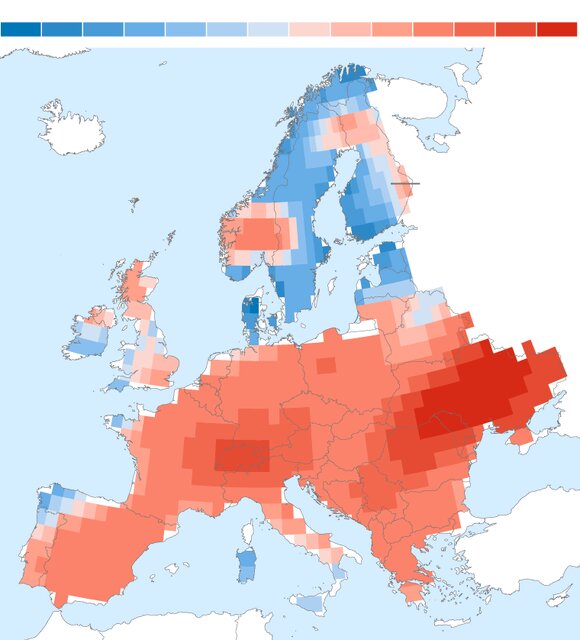 The alarm of the drought of Europe's water reserves has sounded