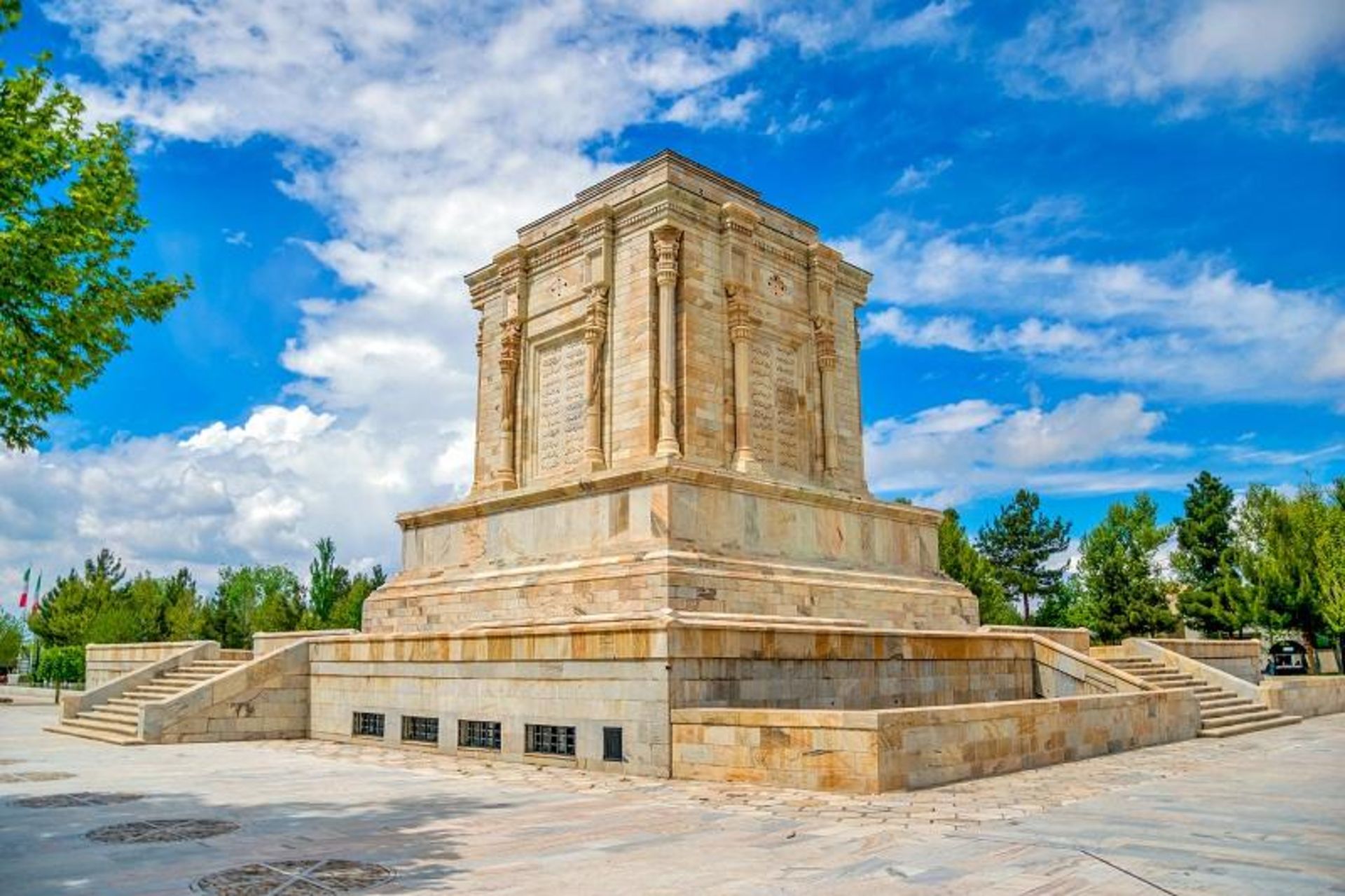 Ferdowsi Hakim's tomb in Tus city; Photo source: Google Map; Photographer: Mustafa Mousavi