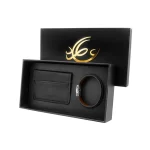 Mercury leather gift set, natural leather model