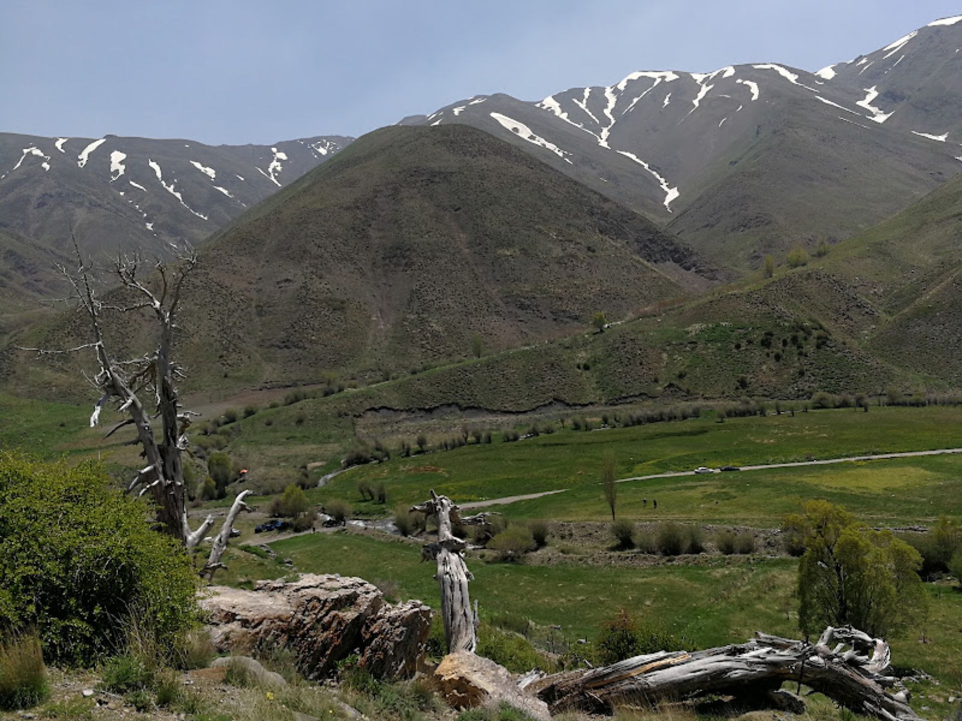 The green nature of Hoyer Damavand village