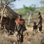 The home of the Pokot tribe people in East Africa