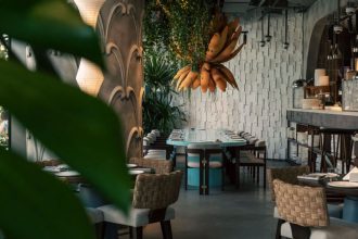 A view of Teahouse No. 1 restaurant in Dubai