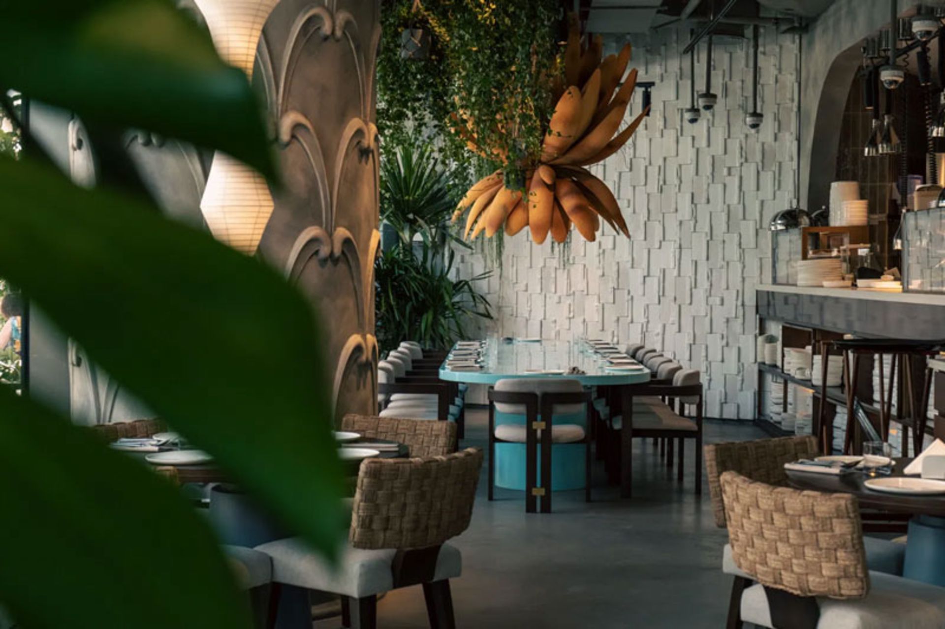 A view of Teahouse No. 1 restaurant in Dubai