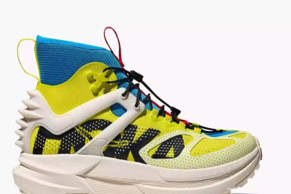 Powerful Vibram Megagrip sole in hiking shoes