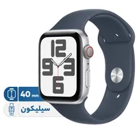 40mm Apple SE Aluminum Case Smart Watch with silicone strap