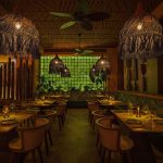 The main hall of the Kaimana restaurant in Dubai