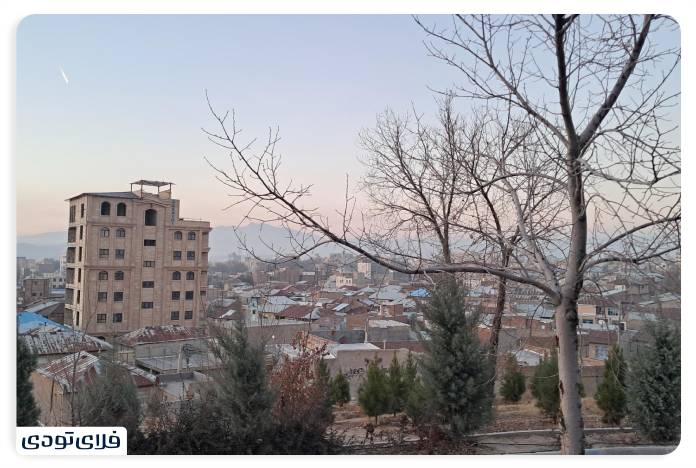 A view of Bonab city