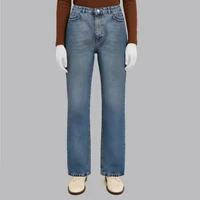 Women's straight-leg jeans easy two model 1861