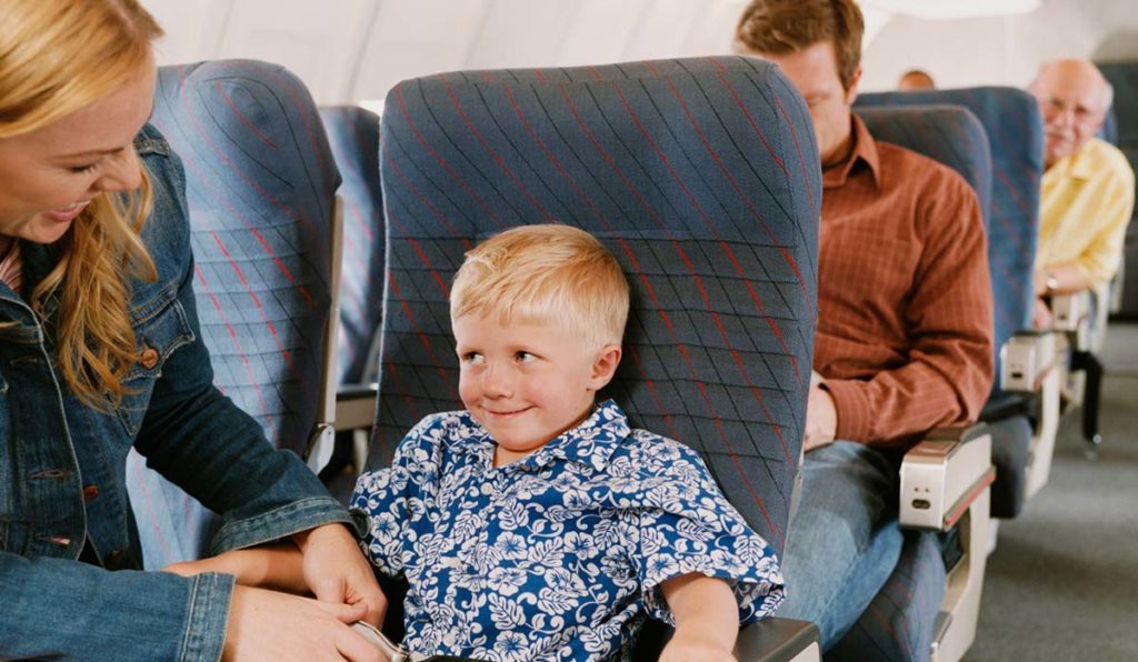 Buying plane tickets for children