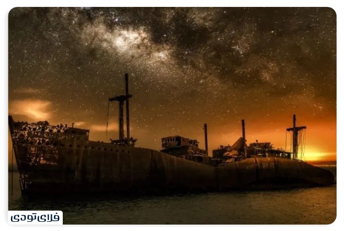 Sightseeing places in Kish in autumn