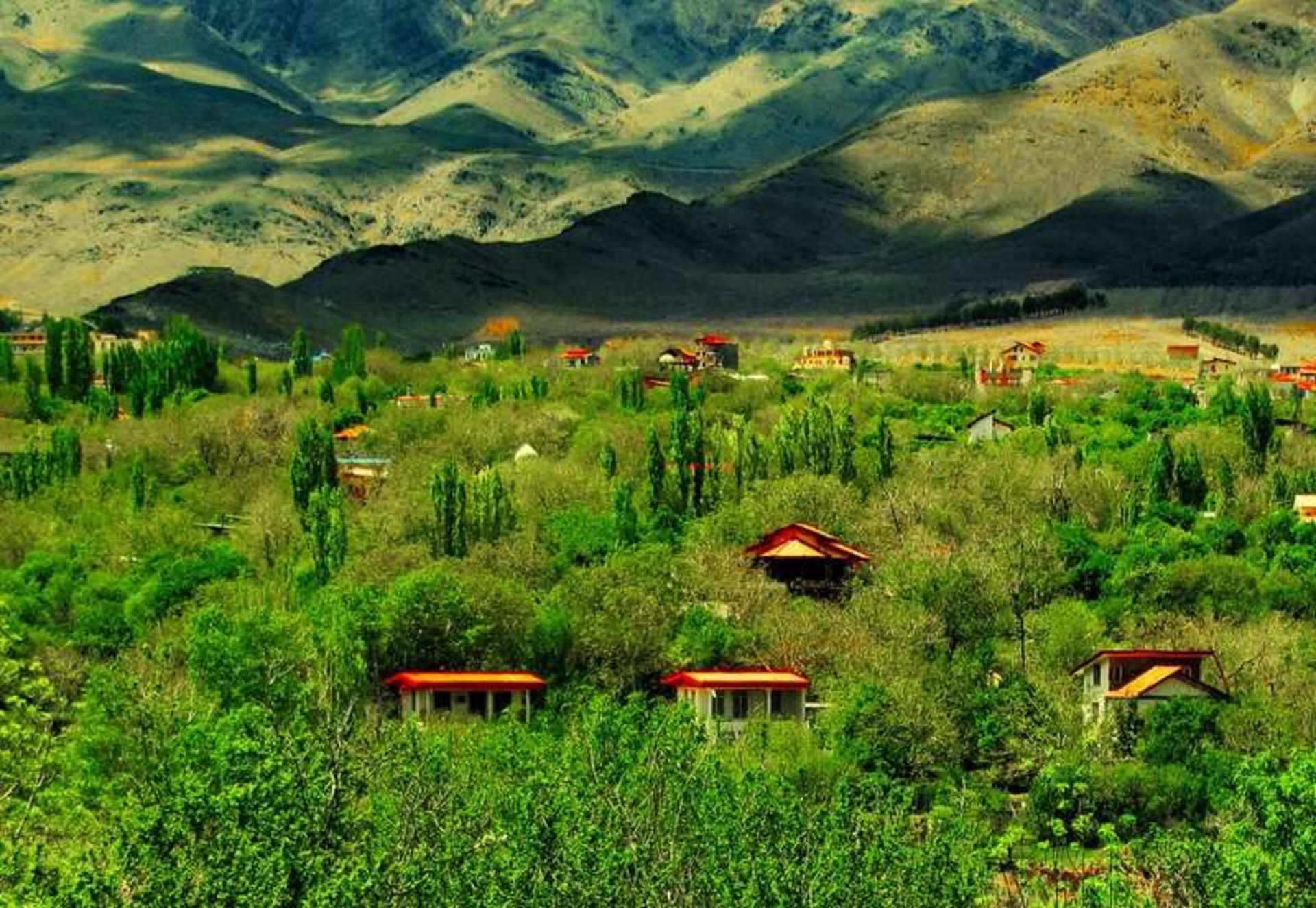 Kashan summer cottage area