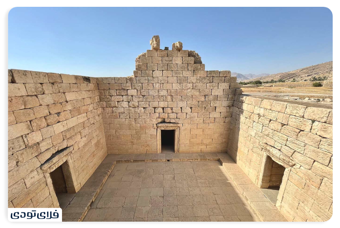 Access routes to the historical city of Bishapur