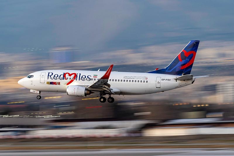 Flight to Istanbul with Fly Sepahran