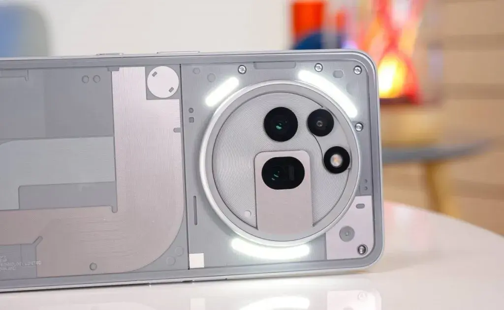 The design of the Notting Fone 3a Pro phone