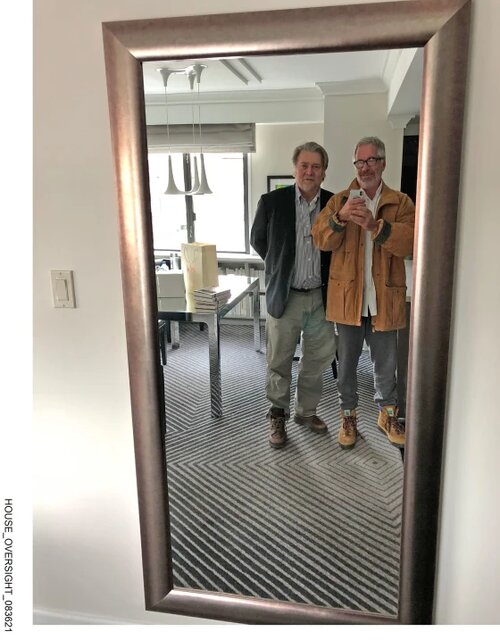 Democrats released more pictures of the notorious sex offender with prominent American figures