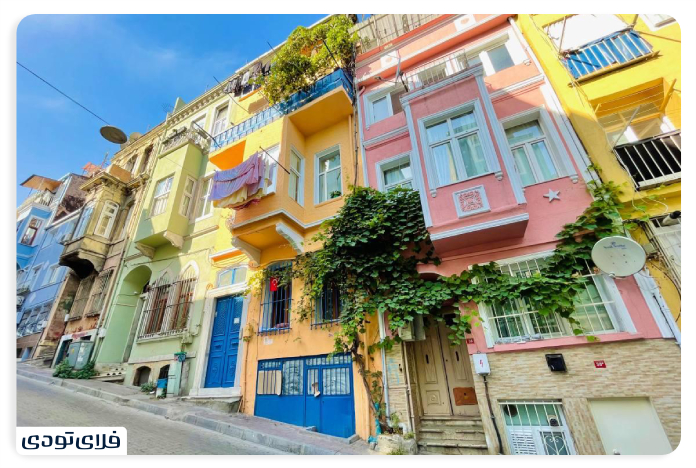 Balat neighborhood of Istanbul Cafe Atelier