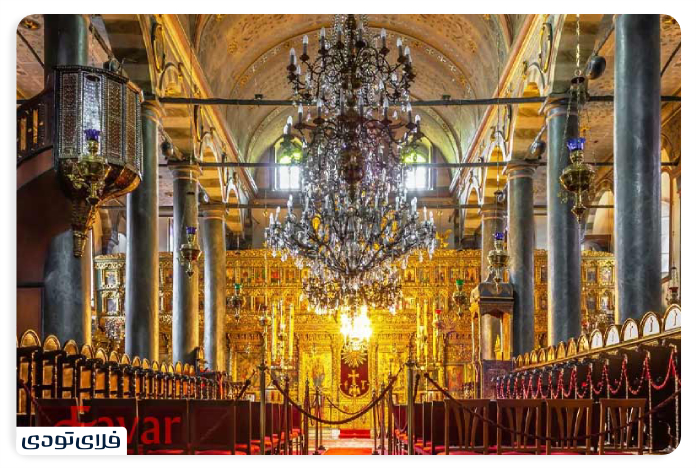 Balat neighborhood of Istanbul St. George's Church
