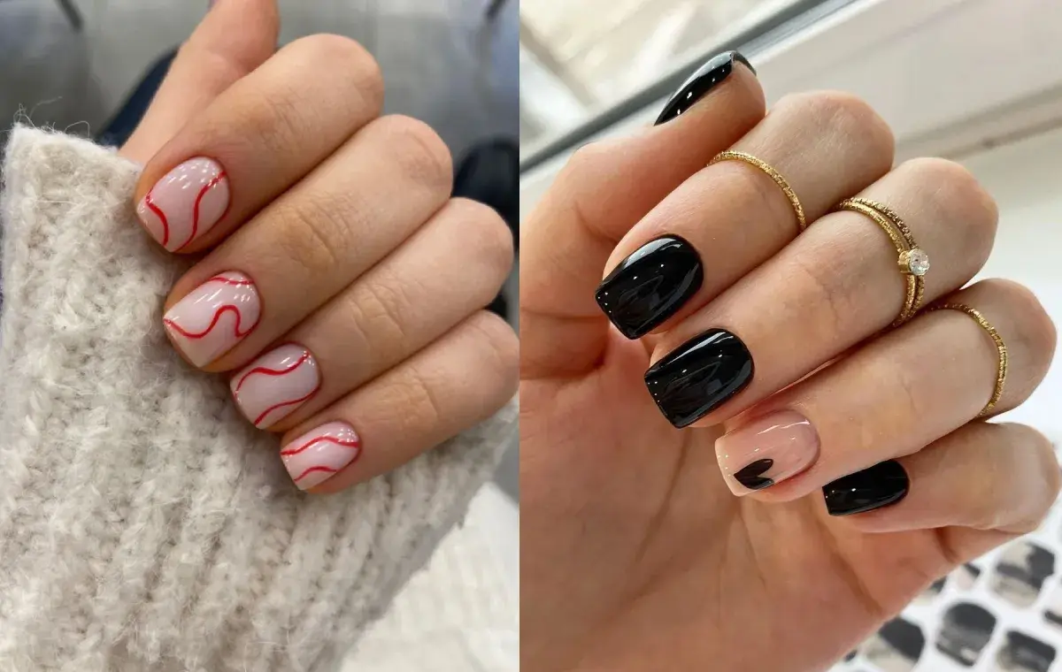 Short square nail model