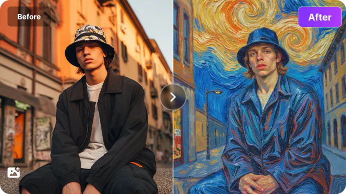 Prompt to convert photo to drawing