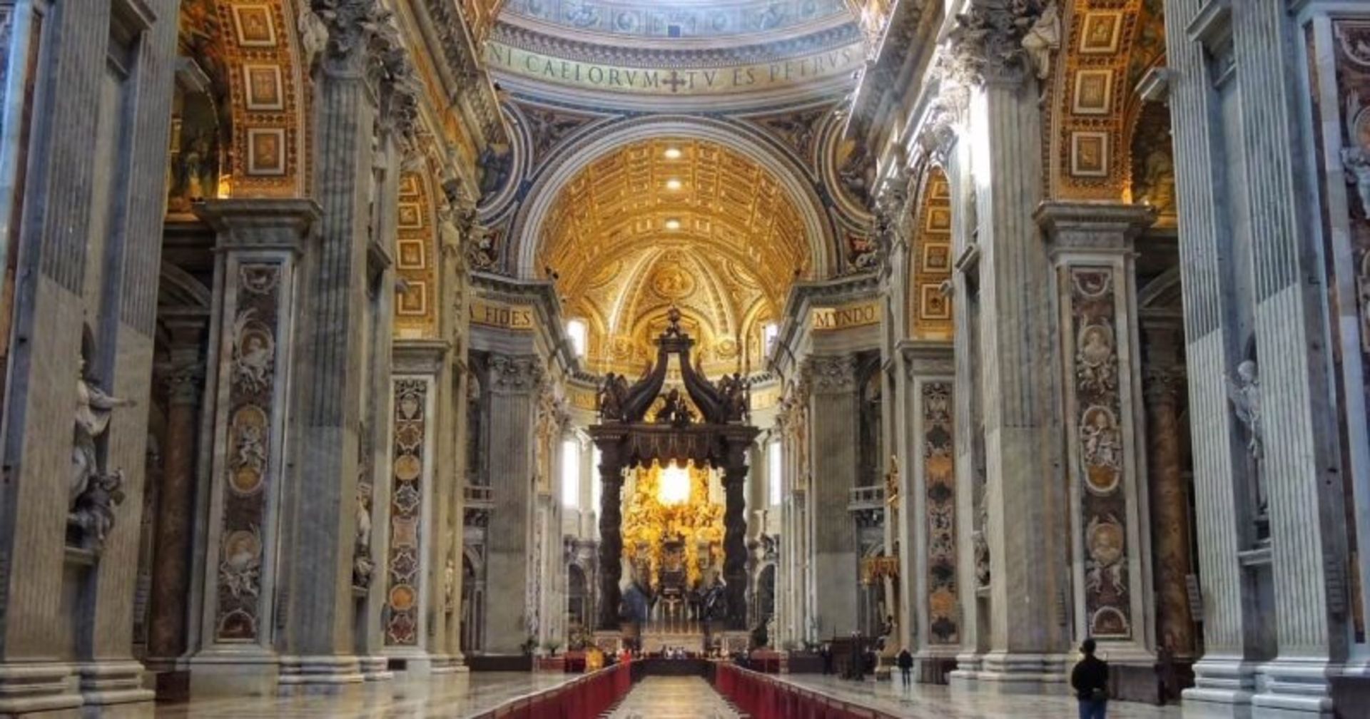 Interior of St. Peter's Basilica, Vatican