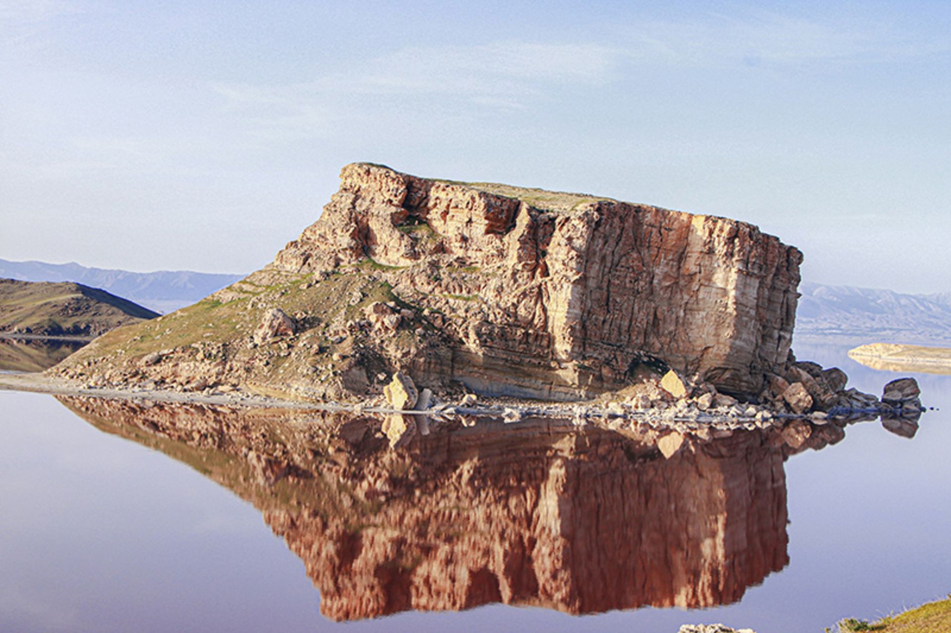 Lake Urmia in autumn
